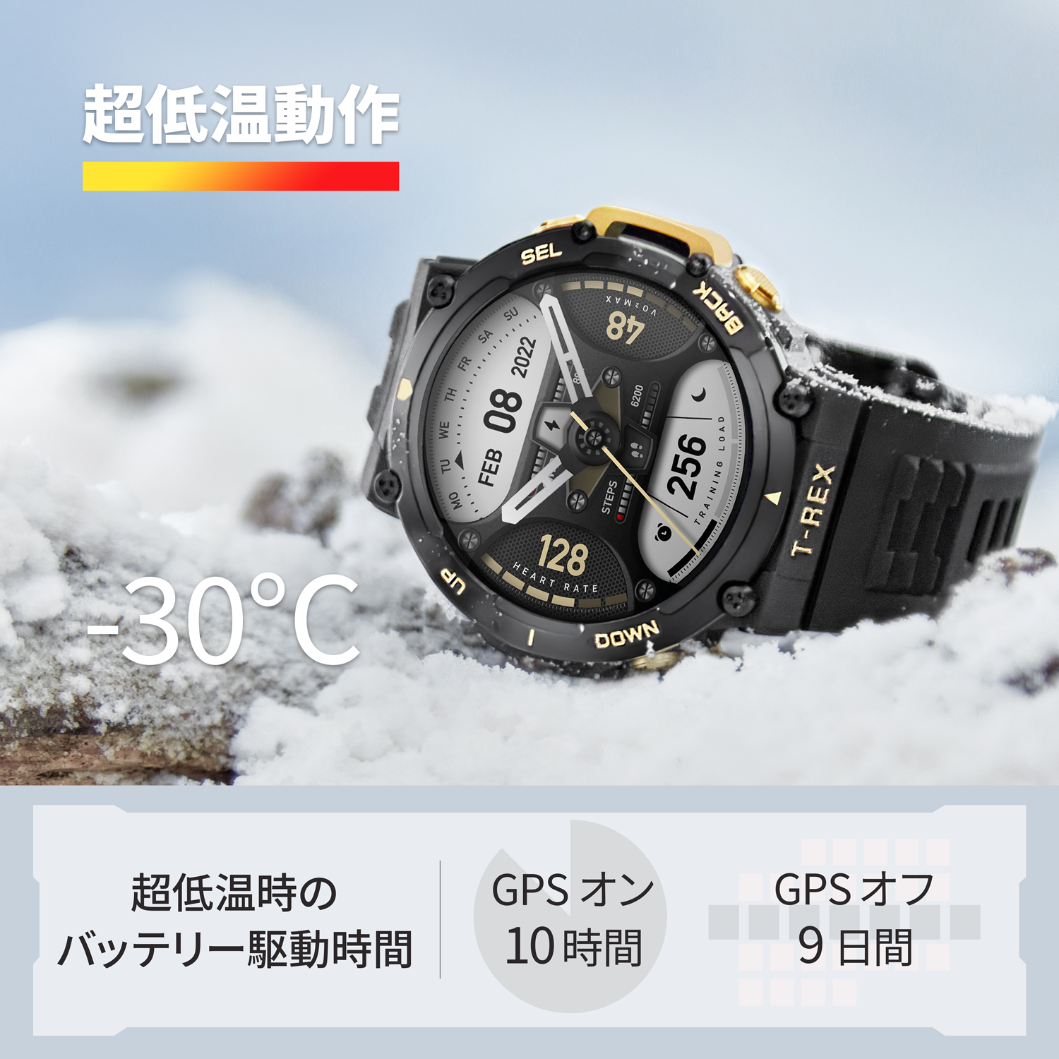 【アウトレット】Amazfit T-Rex 2 47mm